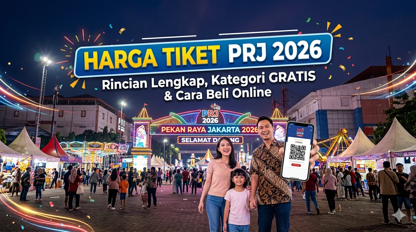 Harga Tiket PRJ 2026: Rincian Lengkap, Kategori Gratis & Cara Beli Online
