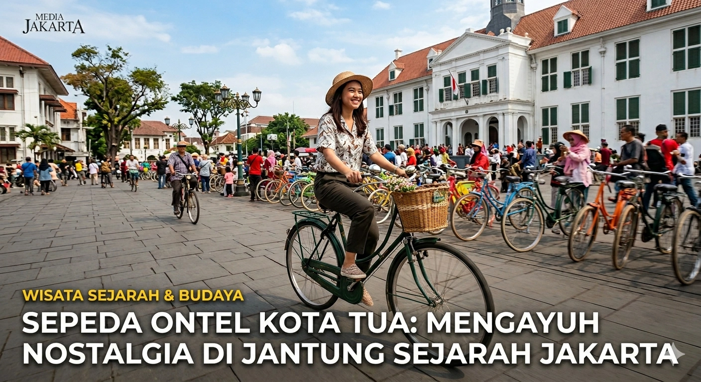 Sepeda Ontel Kota Tua: Mengayuh Nostalgia di Jantung Sejarah Jakarta