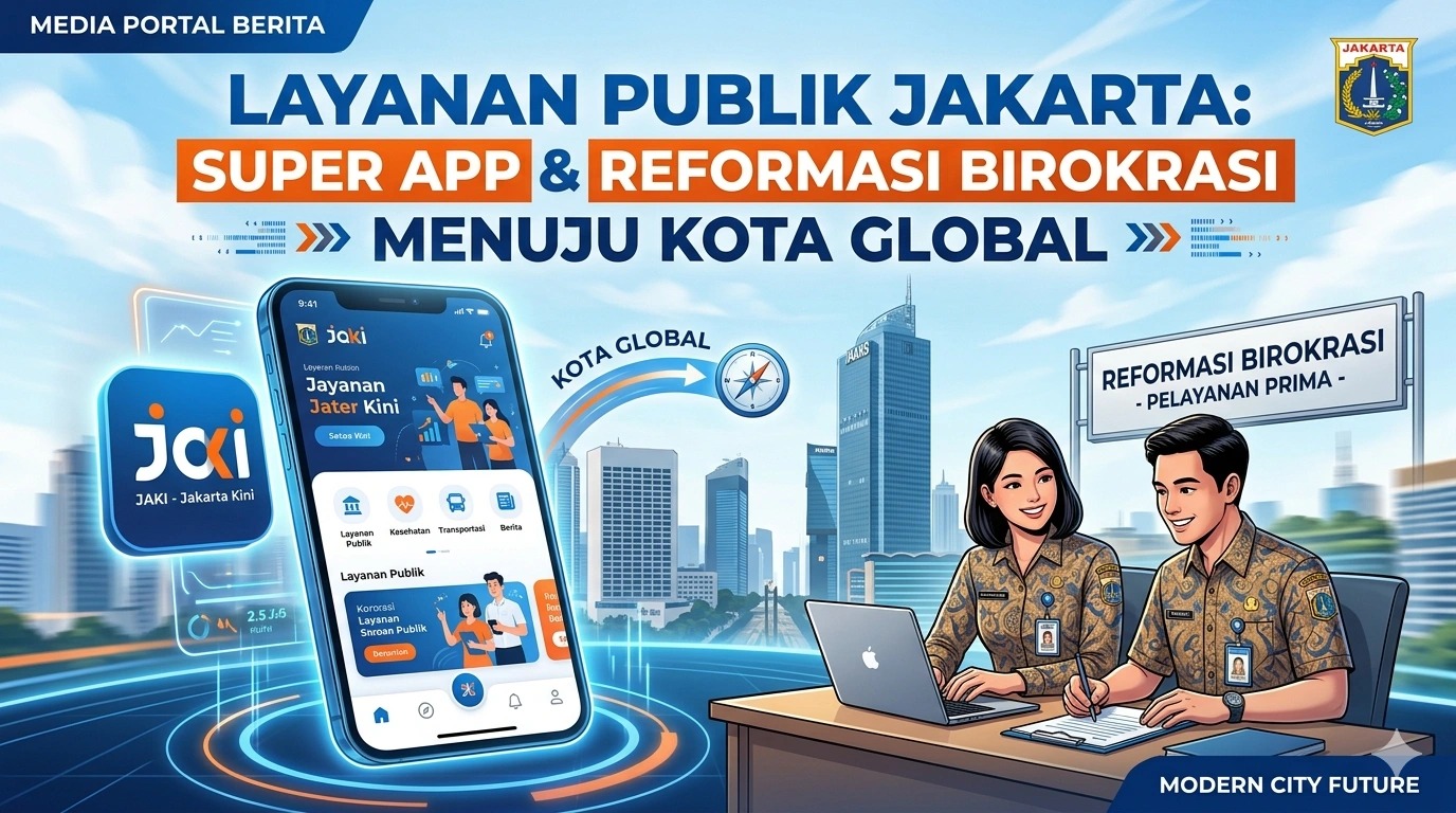 Layanan Publik Jakarta: Super APP & Reformasi Birokrasi Menuju Kota Global