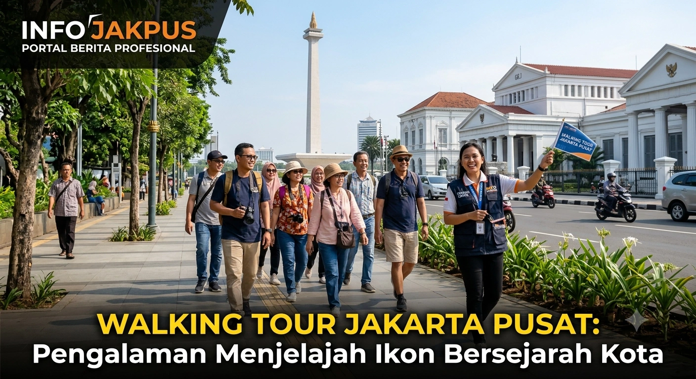 Walking Tour Jakarta Pusat dan Pengalaman Menjelajah Ikon Bersejarah Kota