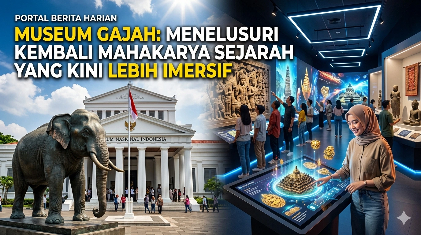 Museum Gajah: Menelusuri Kembali Mahakarya Sejarah yang Kini Lebih Imersif