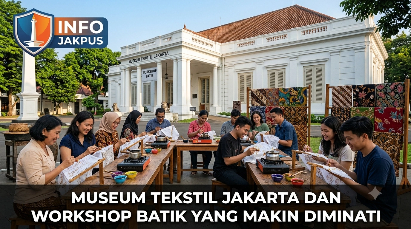 Museum Tekstil Jakarta dan Workshop Batik yang Makin Diminati