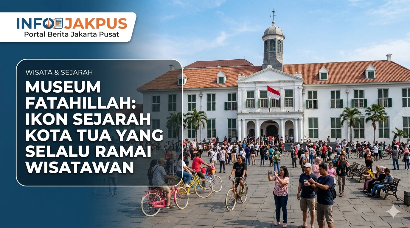 Museum Fatahillah Ikon Sejarah Kota Tua yang Selalu Ramai Wisatawan