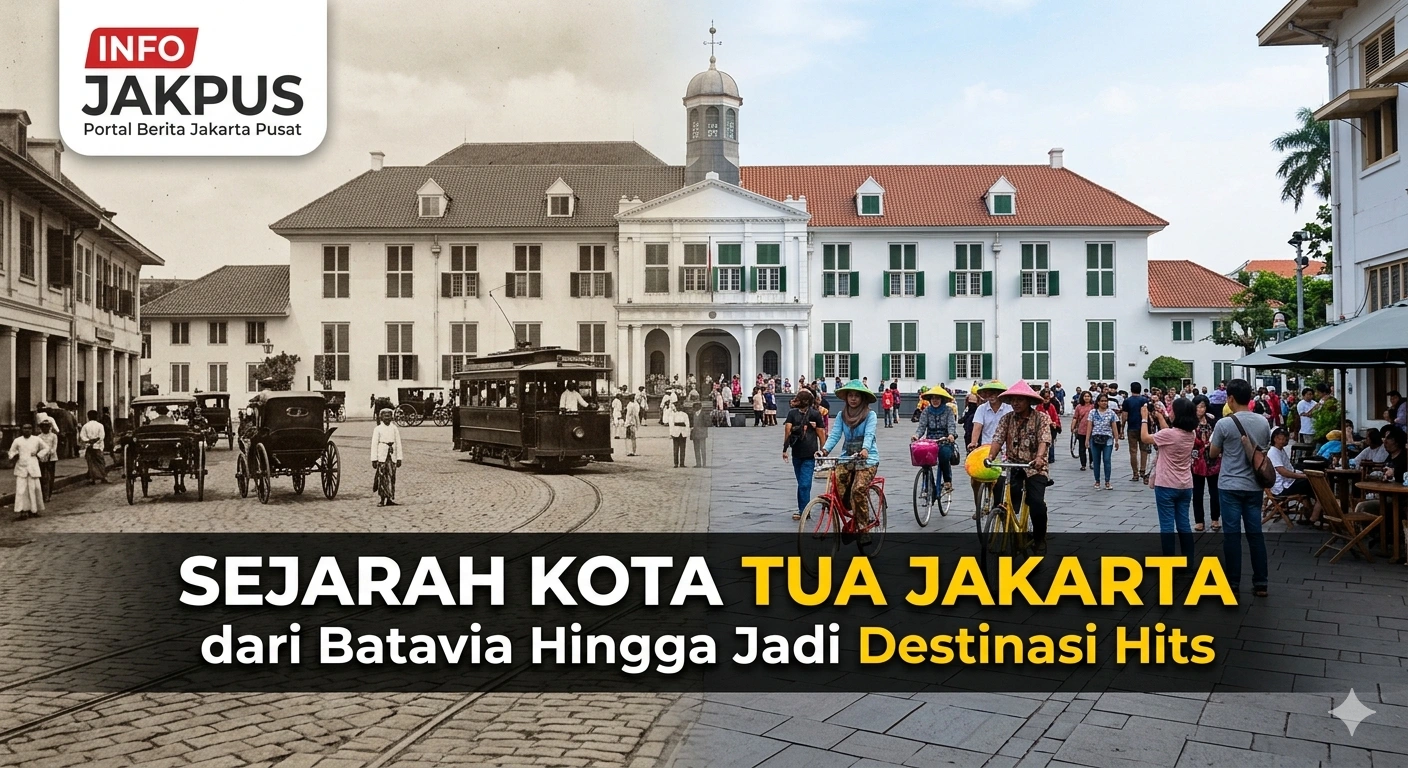 Sejarah Kota Tua Jakarta dari Batavia Hingga Jadi Destinasi Hits
