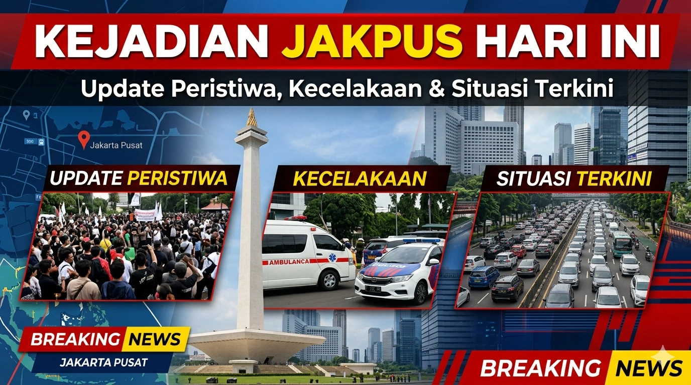 Kejadian Jakpus Hari Ini: Update Peristiwa, Kecelakaan & Situasi Terkini