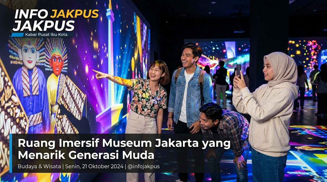 Ruang Imersif Museum Jakarta yang Menarik Generasi Muda