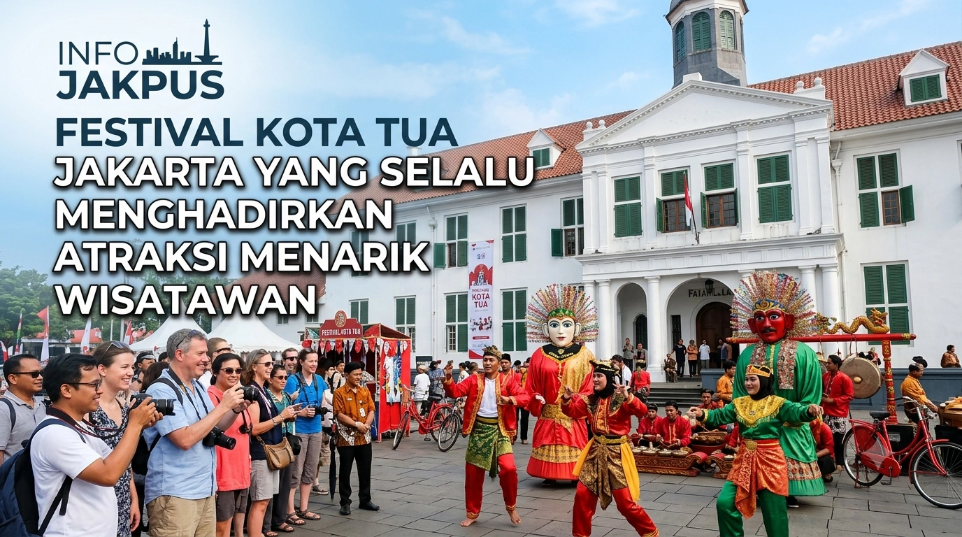 Festival Kota Tua Jakarta yang Selalu Menghadirkan Atraksi Menarik Wisatawan
