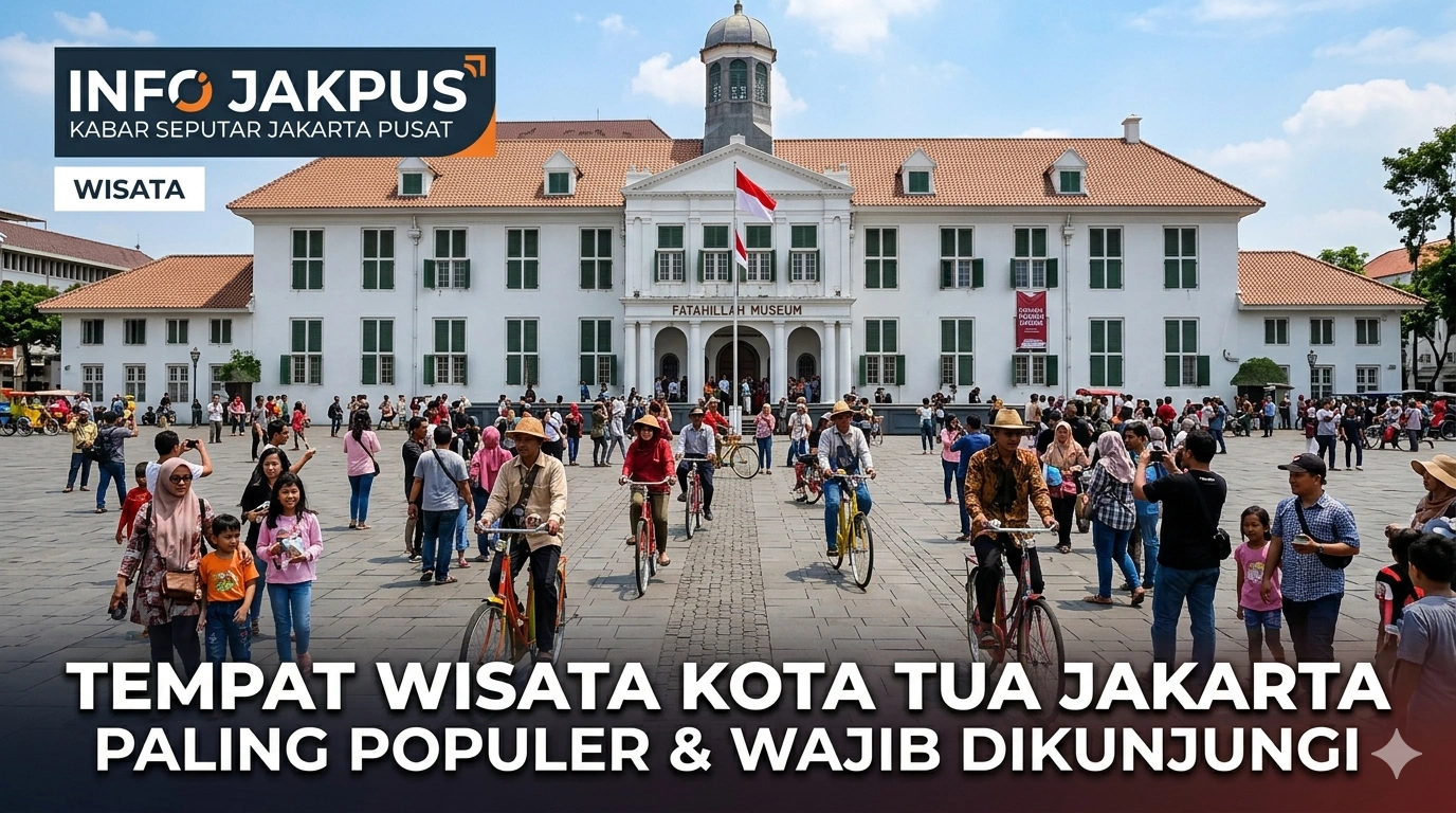 Tempat Wisata Kota Tua Jakarta Paling Populer dan Wajib Dikunjungi