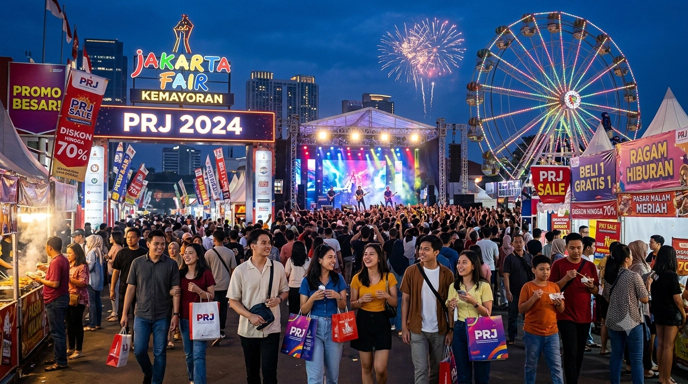 Jakarta Fair Kemayoran dengan Ragam Hiburan dan Promo yang Sayang Dilewatkan