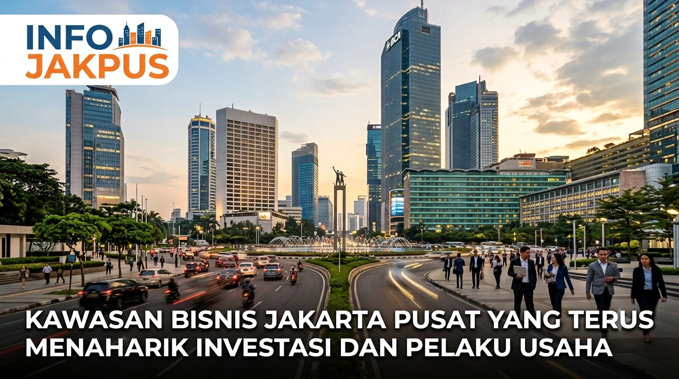 Kawasan Bisnis Jakarta Pusat yang Terus Menarik Investasi dan Pelaku Usaha