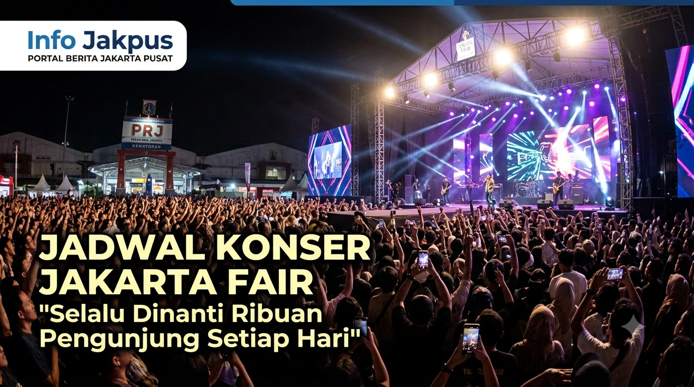 Jadwal Konser Jakarta Fair yang Selalu Dinanti Ribuan Pengunjung Setiap Hari