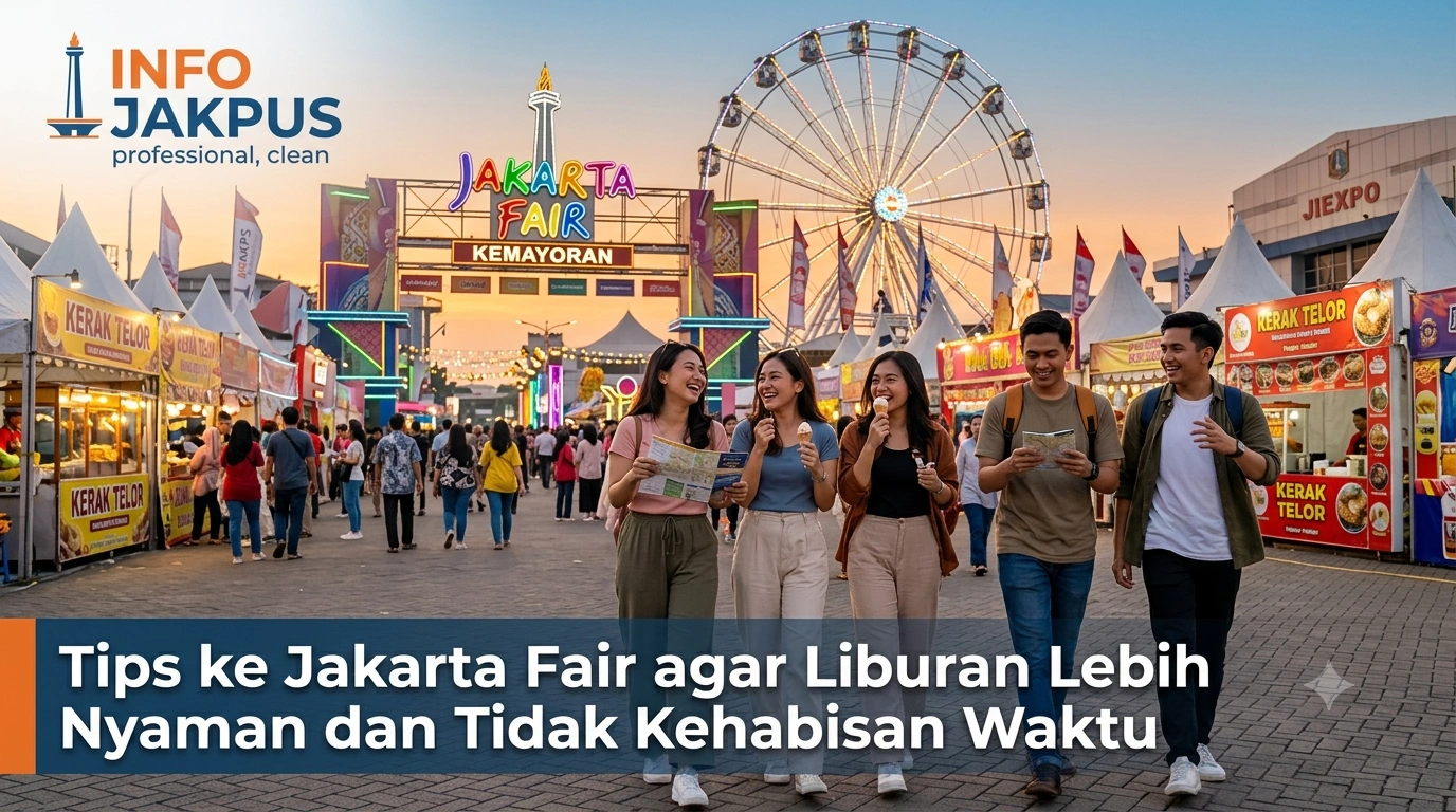 Tips ke Jakarta Fair agar Liburan Lebih Nyaman dan Tidak Kehabisan Waktu