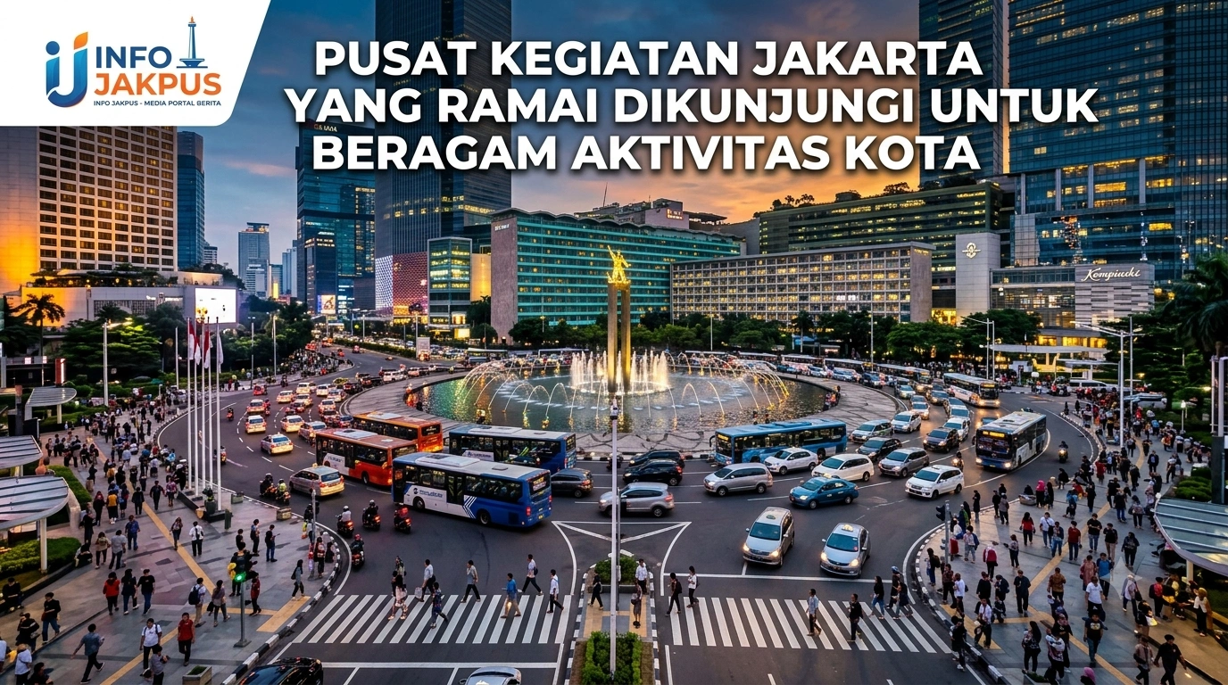 Pusat Kegiatan Jakarta yang Ramai Dikunjungi untuk Beragam Aktivitas Kota