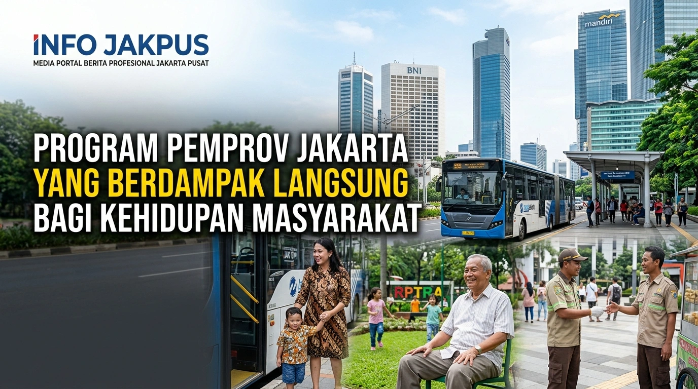 Program Pemprov Jakarta yang Berdampak Langsung bagi Kehidupan Masyarakat