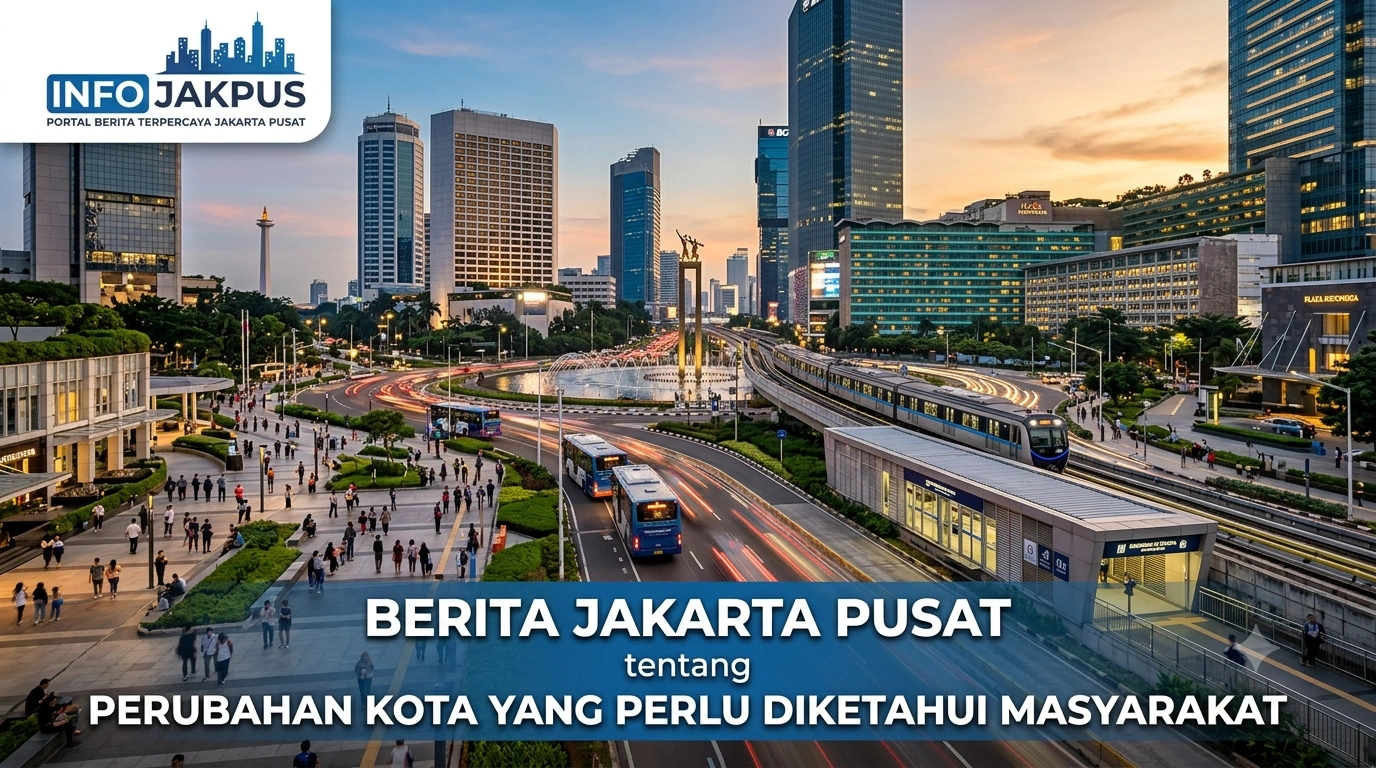 Berita Jakarta Pusat tentang Perubahan Kota yang Perlu Diketahui Masyarakat