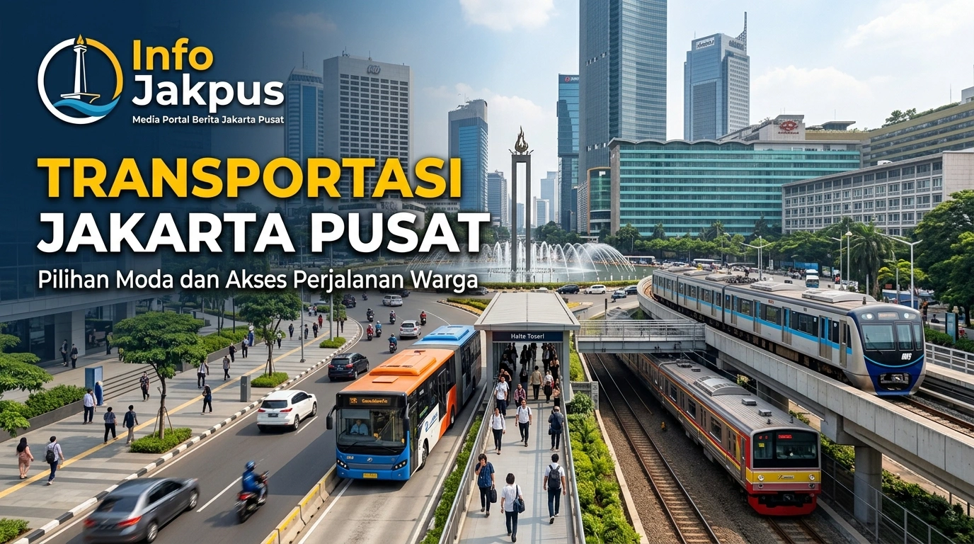 Transportasi Jakarta Pusat: Pilihan Moda dan Akses Perjalanan Warga