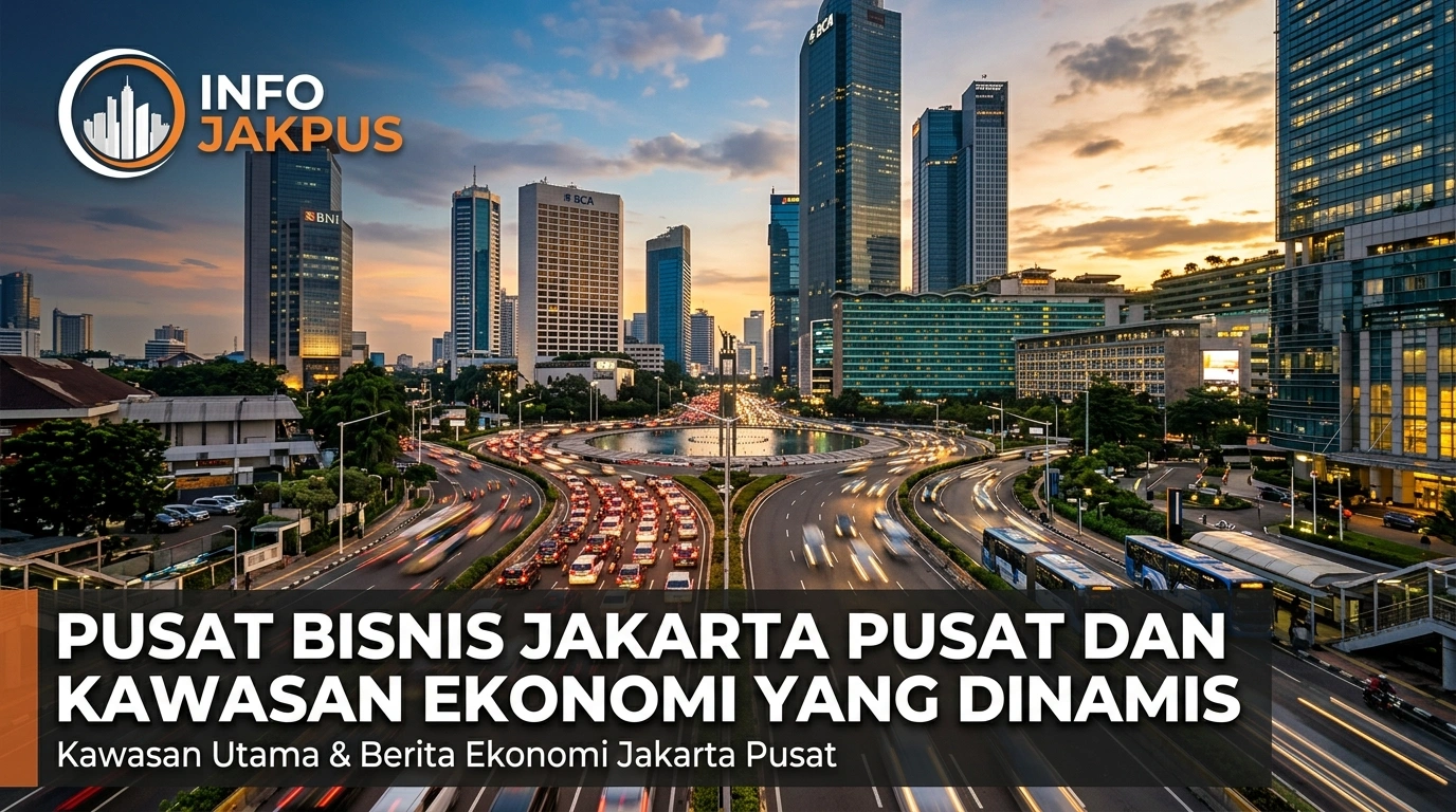 Pusat Bisnis Jakarta Pusat dan Kawasan Ekonomi yang Dinamis