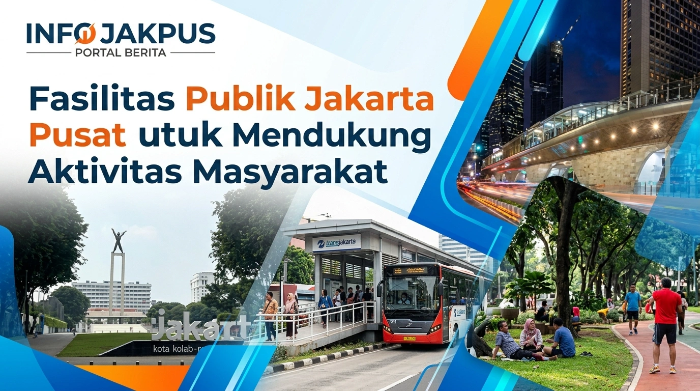 Fasilitas Publik Jakarta Pusat untuk Mendukung Aktivitas Masyarakat
