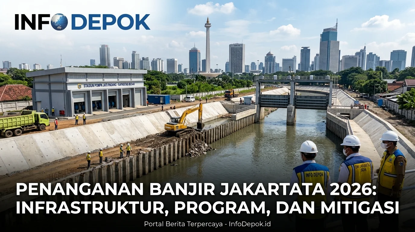 Penanganan Banjir Jakarta 2026: Infrastruktur, Program, dan Mitigasi