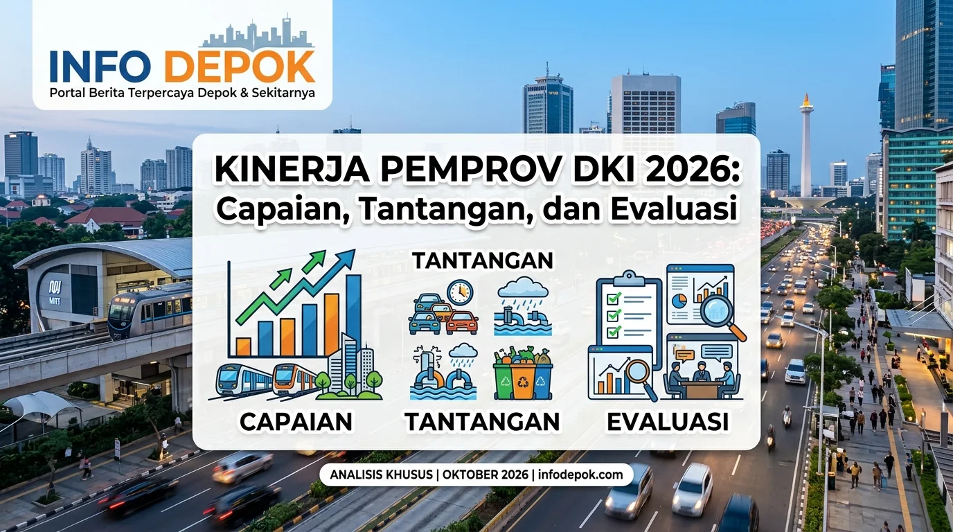 Kinerja Pemprov DKI 2026: Capaian, Tantangan, dan Evaluasi Kinerja Pemprov DKI 2026: Capaian, Tantangan, dan Evaluasi
